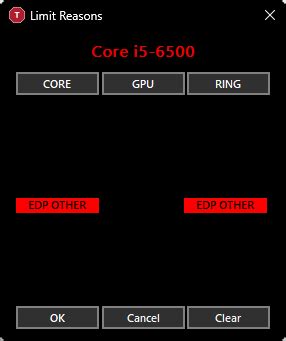 edp other throttlestop red|Throttlestop Constantly Showing EDP OTHER under Core, Gpu, .